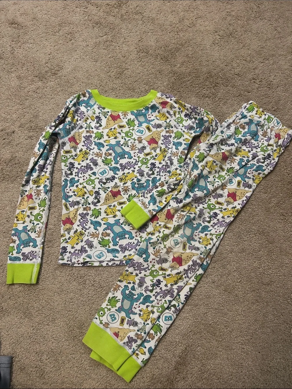 Disney Monsters Inc Pajamas